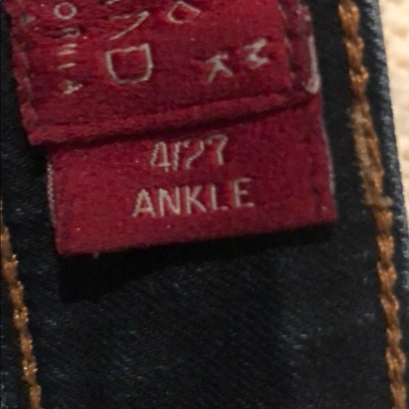 Lucky Brand Leyna Skinny Jeans dark wash - Picture 6 of 6